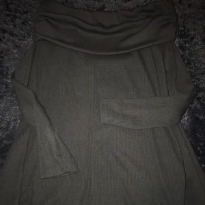 Off the shoulder sweater